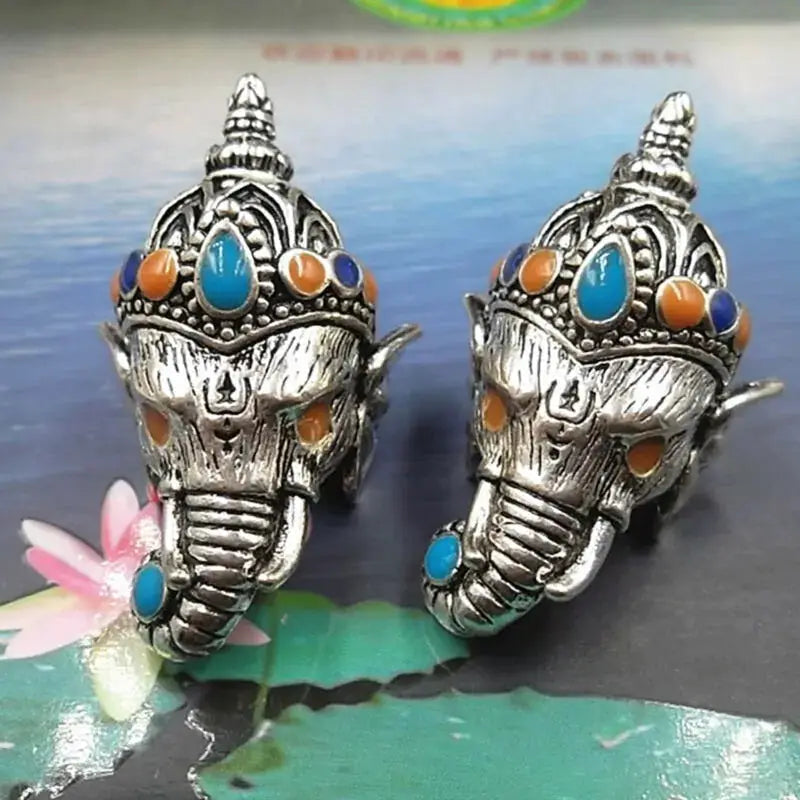 Lord Ganesha Prayer Pendant by Oz-Direct.com
