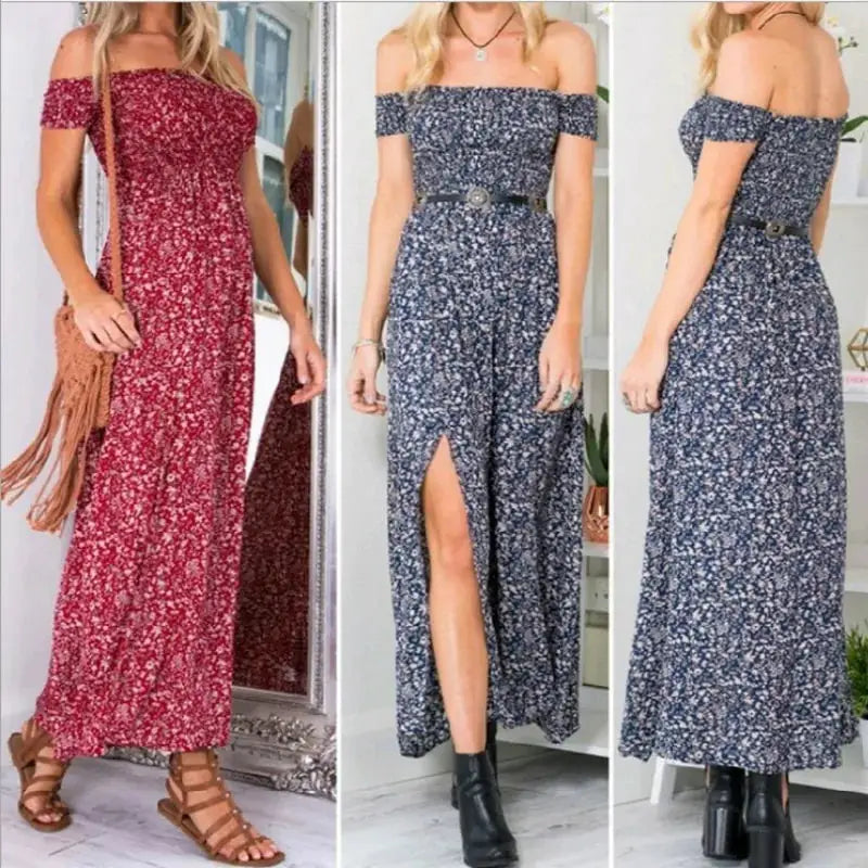 Sexy Strapless Beach Summer Dress by Oz-Direct.com
