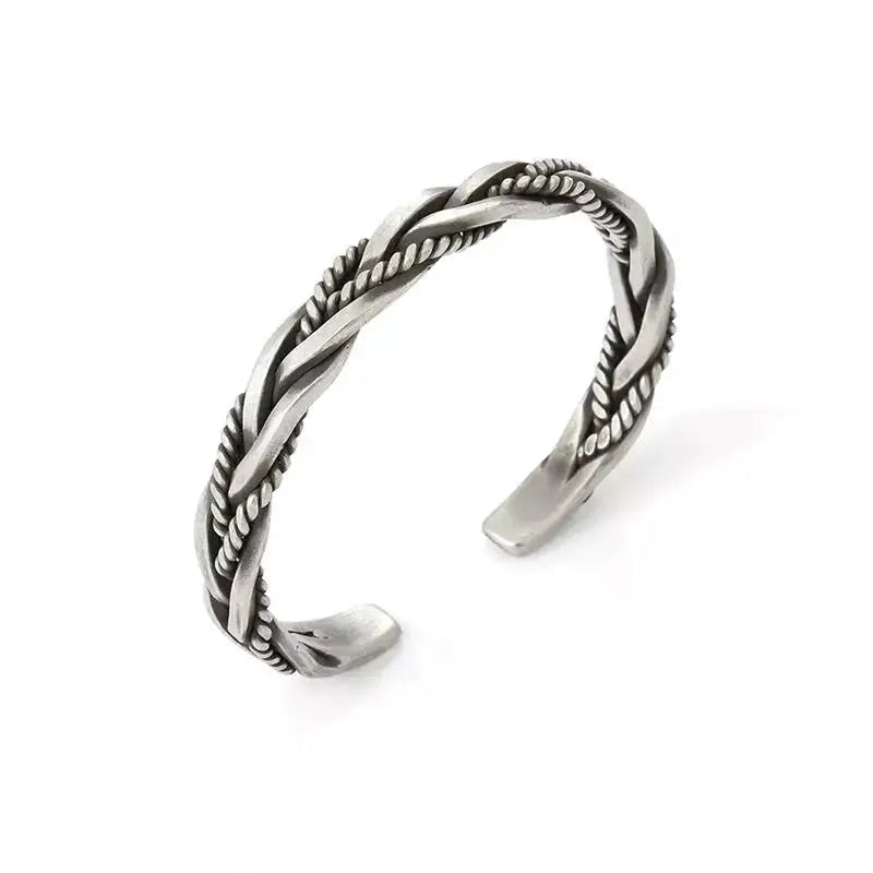 Braided Bangle Bracelet by Oz-Direct.com
