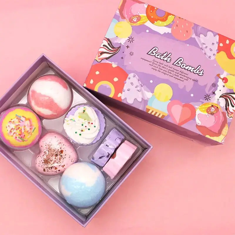 Bubble Spa Bath Bombs Set by Oz-Direct.com