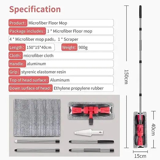 Hardwood Floor Mop by Oz-Direct.com
