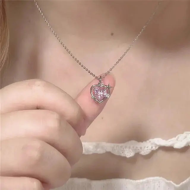 Aesthetic Heart Necklace by Oz-Direct.com