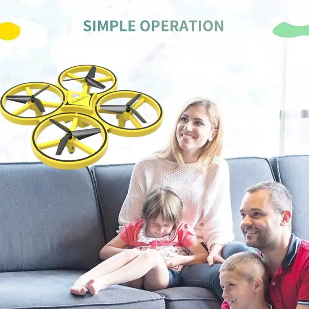 Dazzling Mini Helicopter UFO RC Drone Toy by Oz-Direct.com