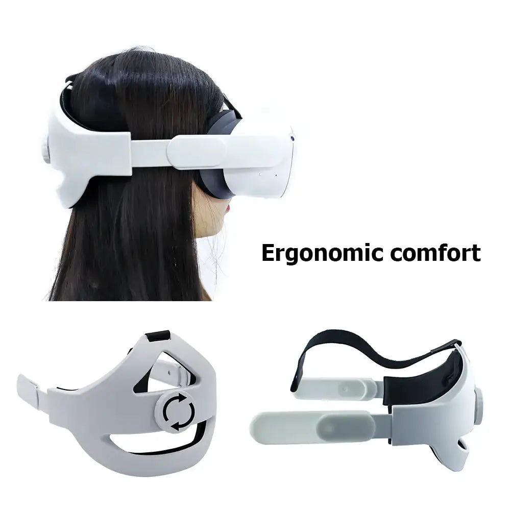 Adjustable Head Strap For Oculus Quest 2 Elite Increase Supporting Improve Comfort-Virtual For Oculus Quest 2 VR Accessories by Oz-Direct.com
