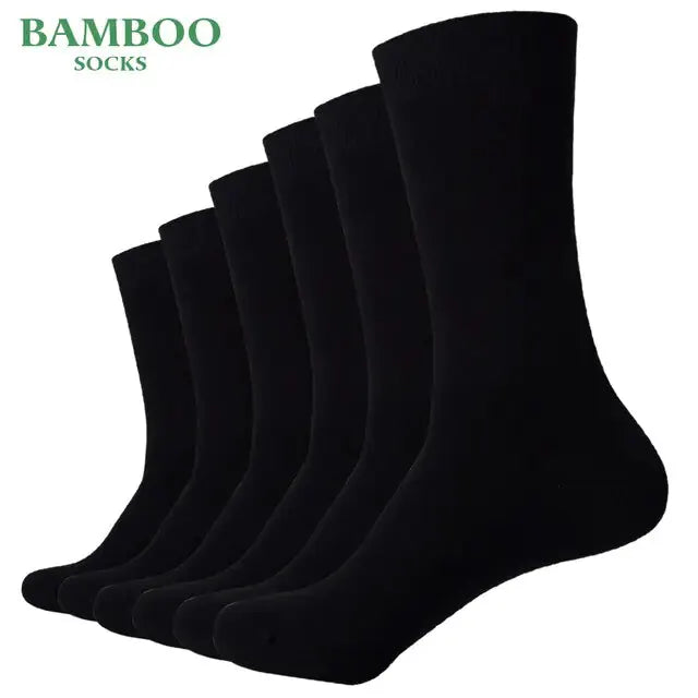 Black Breathable Business Dress Socks by Oz-Direct.com