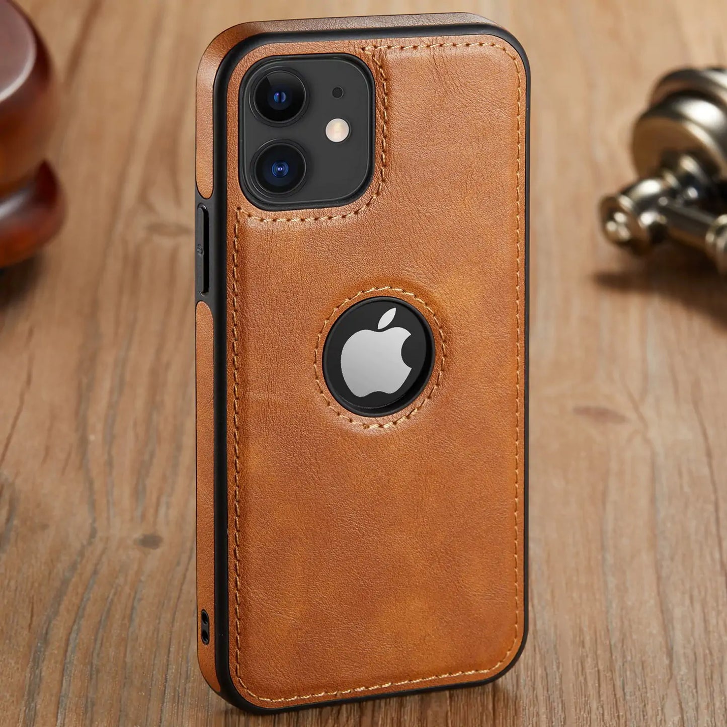 Luxury PU Leather Phone Case For iPhone 13 Pro 11 12 Pro Max XR XS Max X 7 Plus 13 Pro Max case leather Slim Soft Back Cover