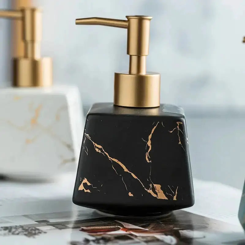 Marble Soap Dispenser by Oz-Direct.com