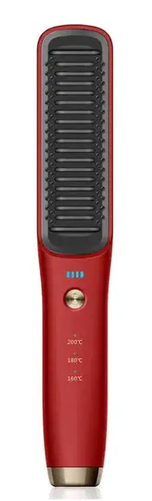 Cordless Brush Hair Straightener by Oz-Direct.com