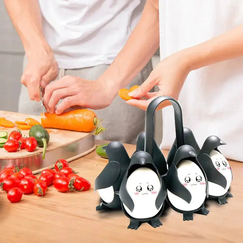 Penguin-Shaped Boiled Egg Cooker by Oz-Direct.com