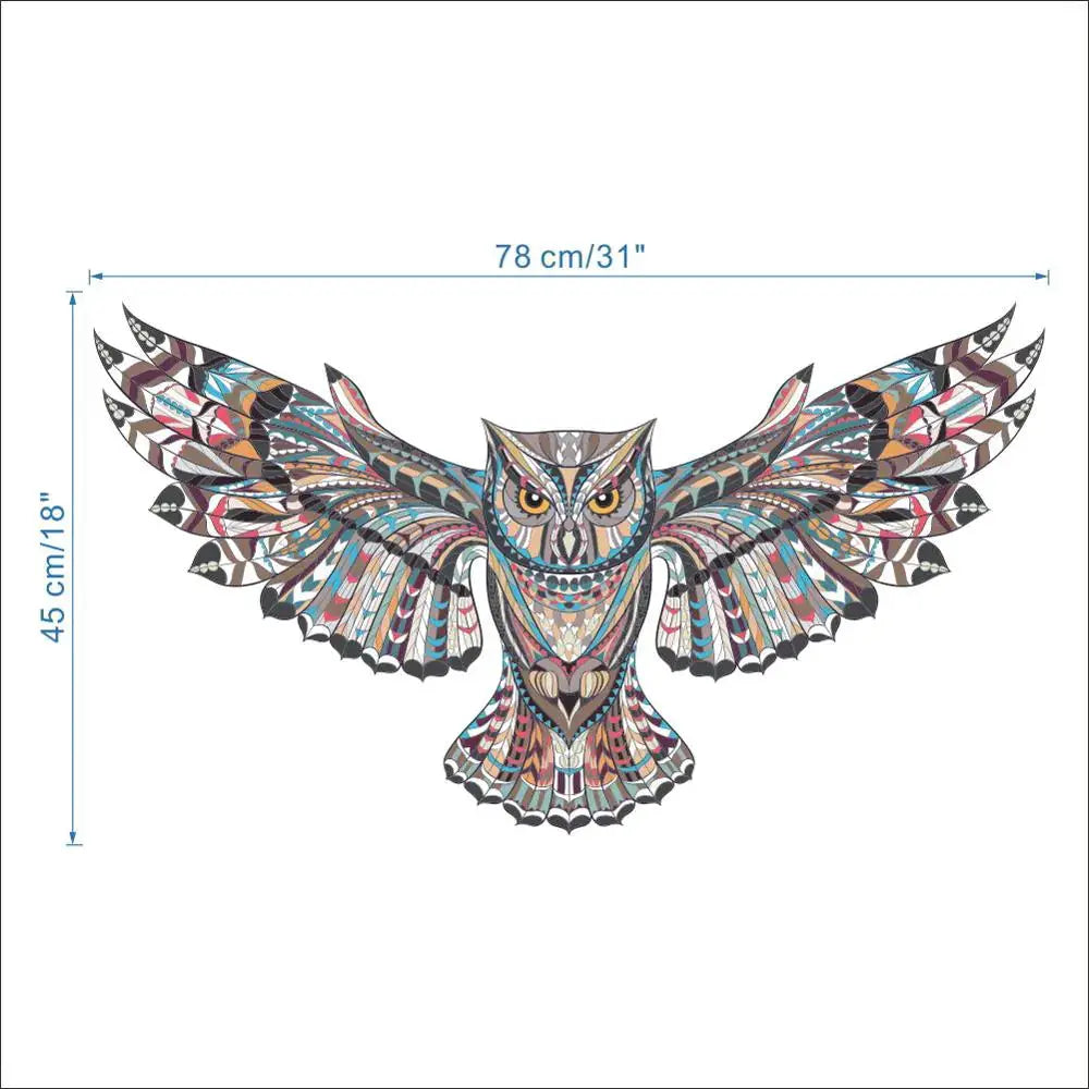 Owl Wall Stickers by Oz-Direct.com