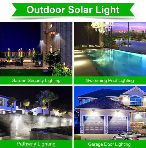 Solar Lamp With Motion Detector by Oz-Direct.com