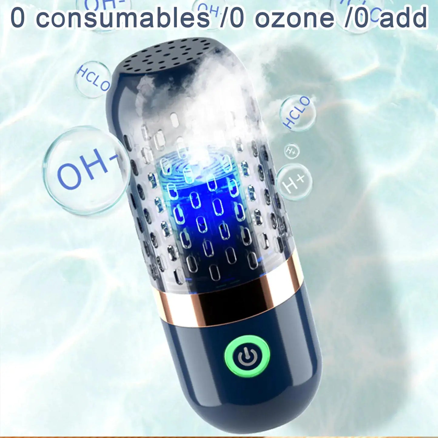 Wireless Fruit Vegetable Cleaner Capsule by Oz-Direct.com