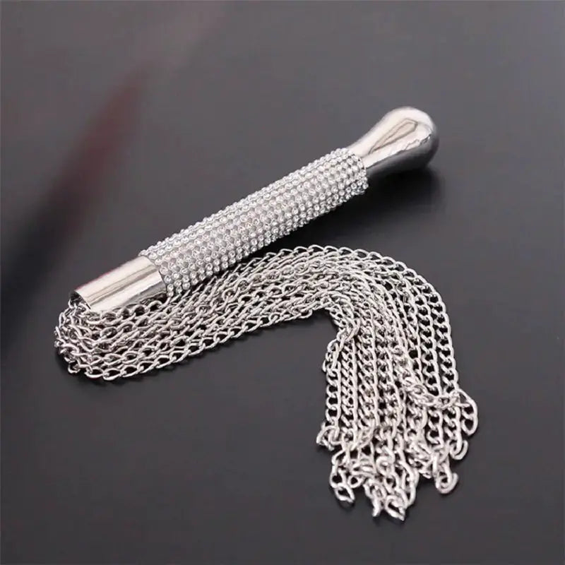Diamond Handle Chain Whip Sex Toy by Oz-Direct.com