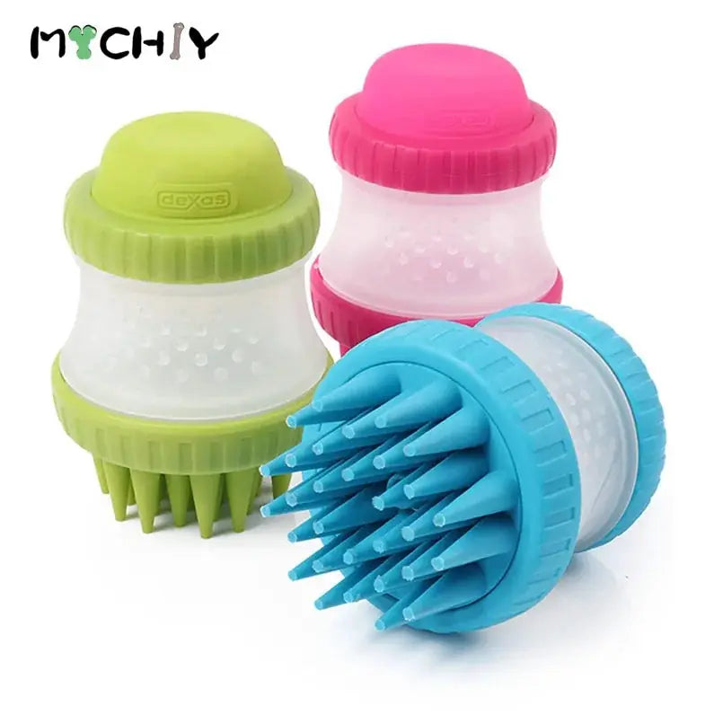 Pet Bath Massager Brush by Oz-Direct.com