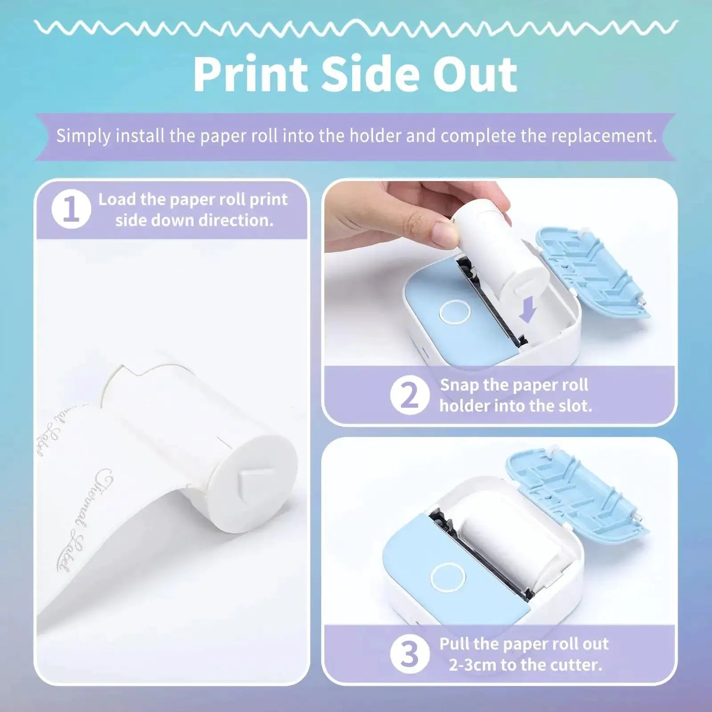 White Sticker Paper by Oz-Direct.com