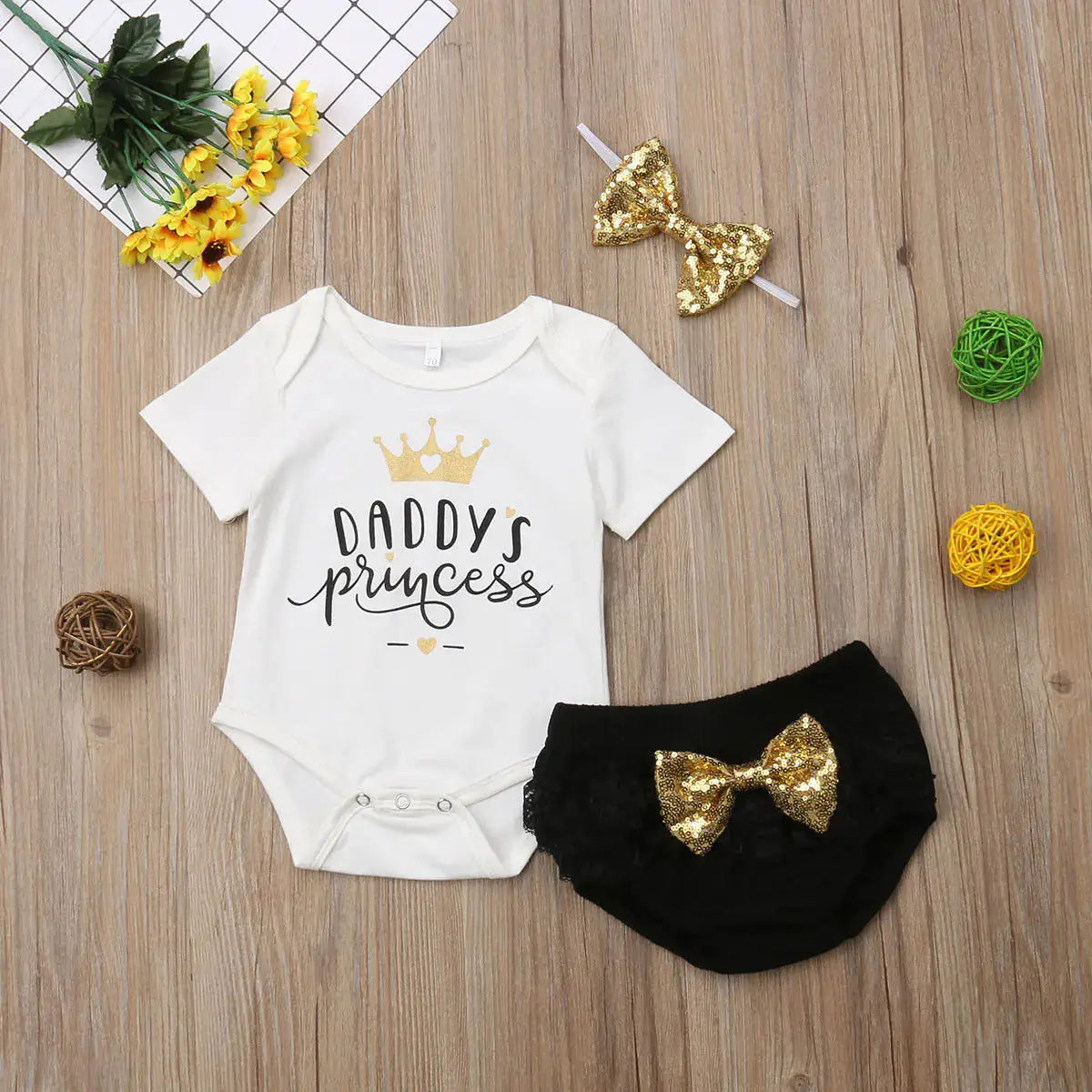 Daddy’s Princess Romper by Oz-Direct.com