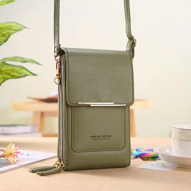 Buylor Soft Leather Crossbody Bag