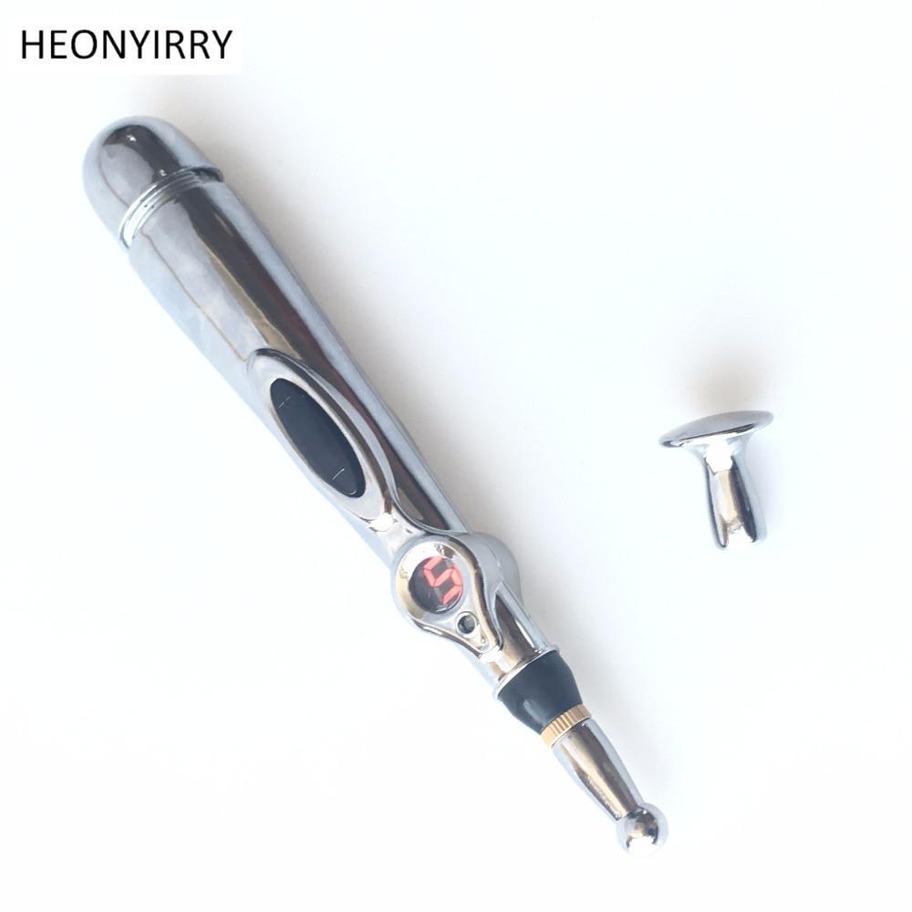 Care Electric Meridians Laser Acupuncture Magnet Therapy Instrument Massage Meridian Energy Pen Massager Facial Care Tool