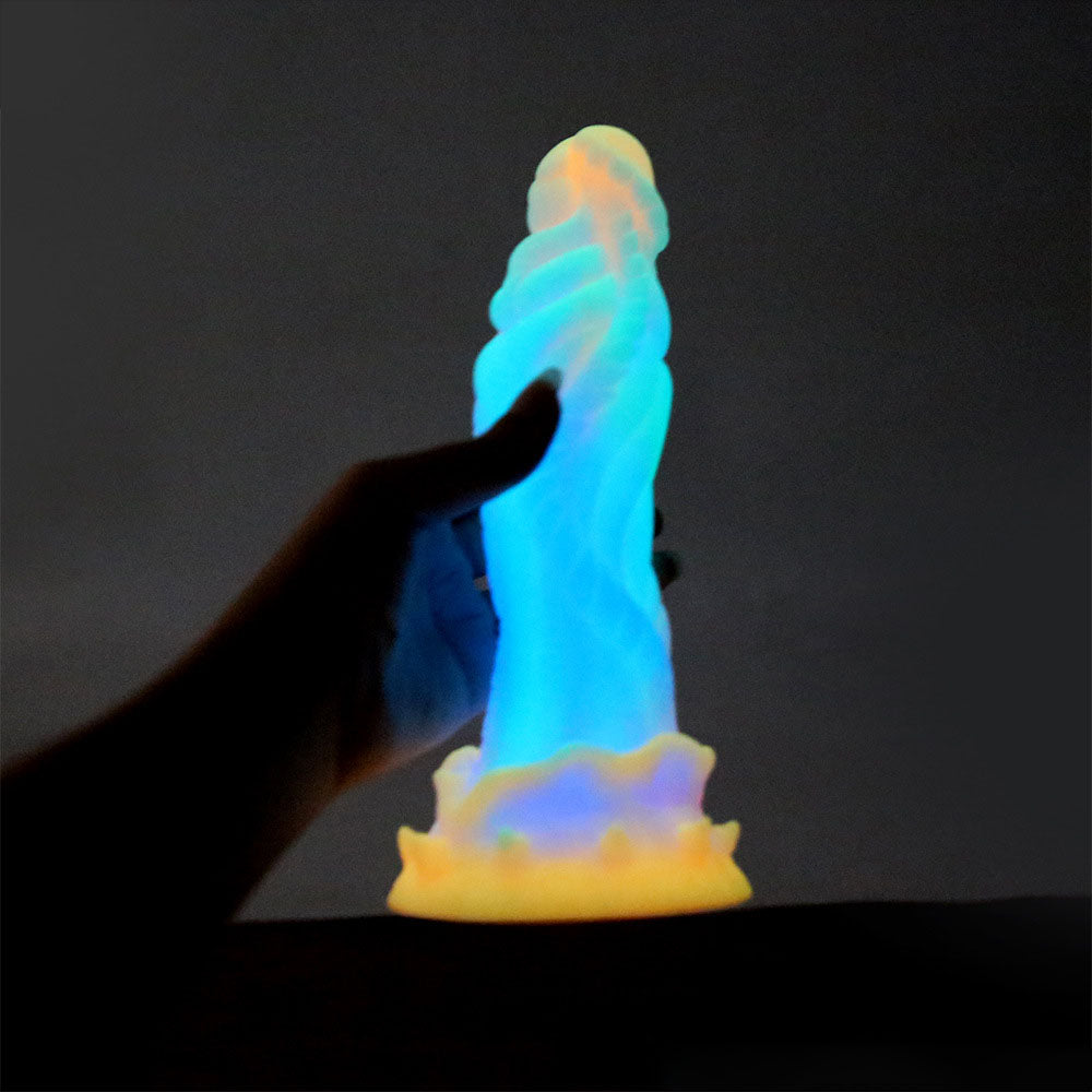 Fluorescent Silicone In The Dark New Anal Plug Anal Expander For Men And Women With Penis Sex Adult