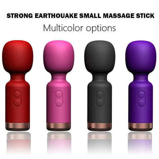 Mini Strong Shock AV Vibrator Female Masturbation Masturbator Vibrator Massager Sex Toys Sex Toys by Oz-Direct.com