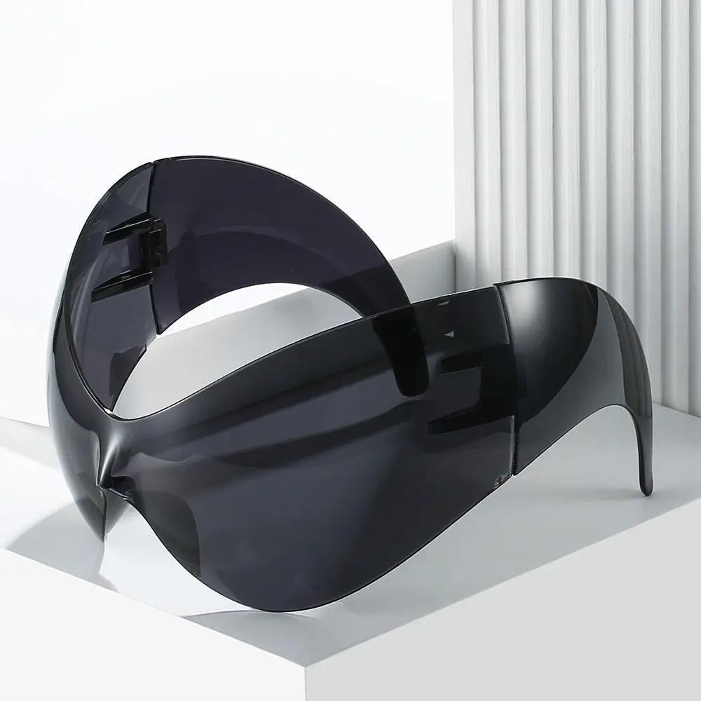 Large frame sports sunglasses, personalized and novel cat eye alien cycling glasses by eprolo