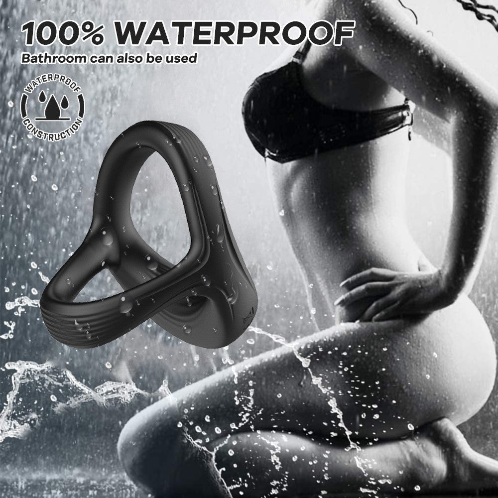 Orena Male Y-Type Lock Fine Ring Pure Silicone Three-Ring Male Bondage Ring Scrotum Ring Gay Sex Toys
