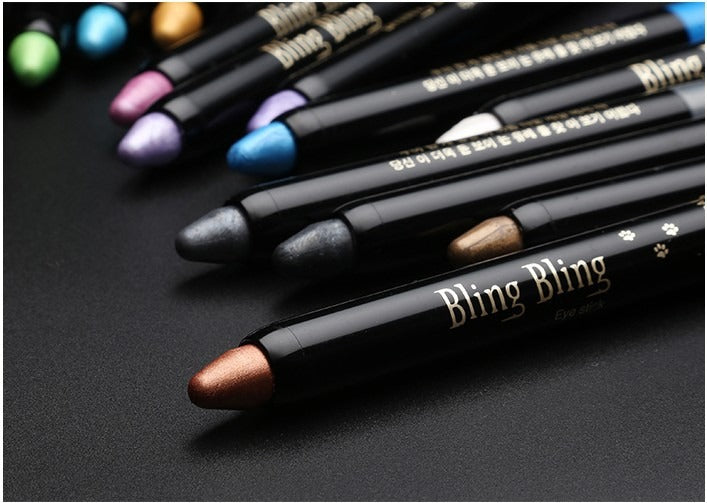 Pearlescent Pen Lasting Waterproof and Non Halo Dyeing Pearlescent White 3D Colorful Pen Stick