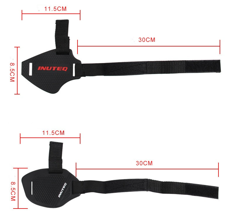 Motocross riding road racing pad protection hanging brake shoes