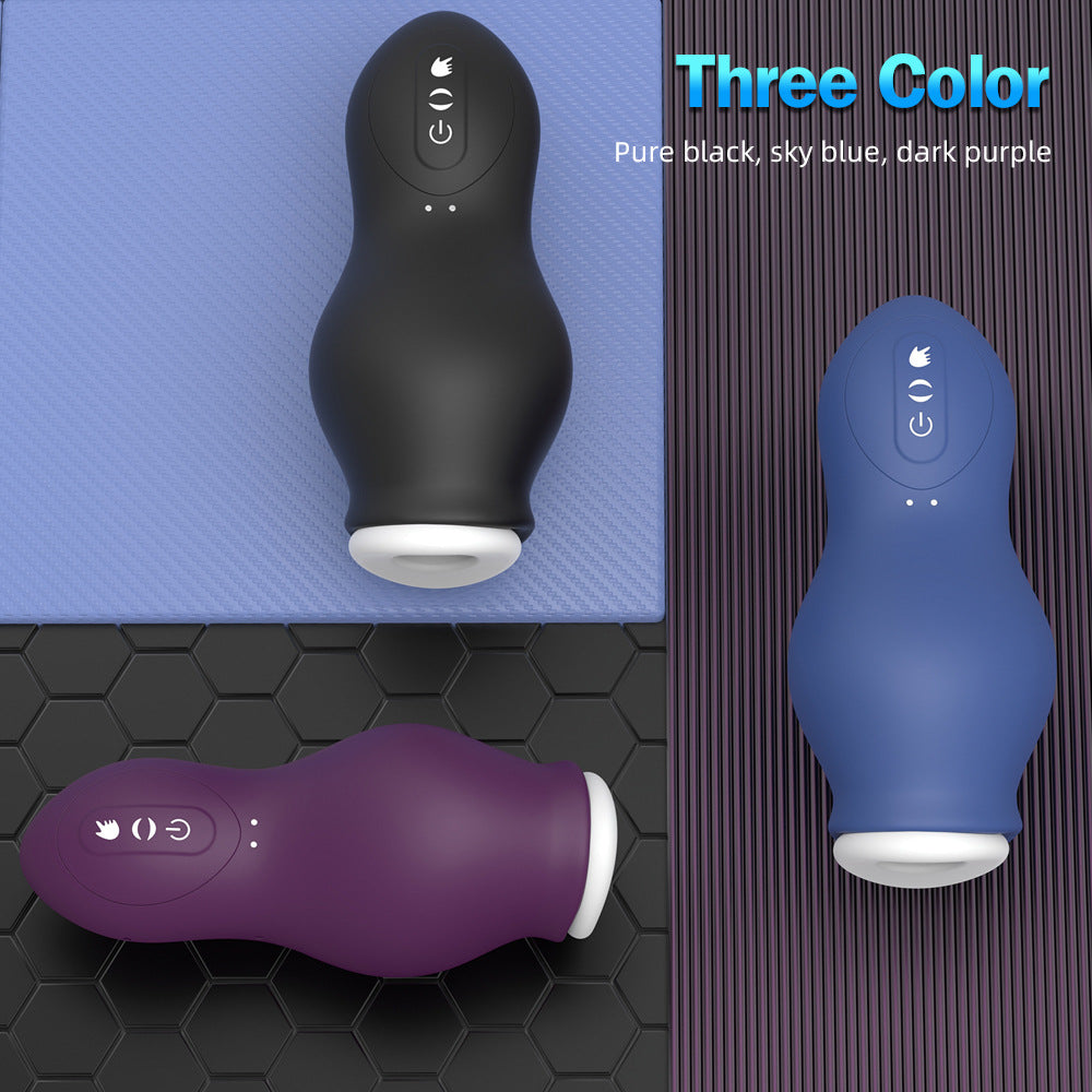 Male Automatic Dragon Suction Airplane Cup Glans Vibrating Sucking Massager Penis Exerciser Adult Sex Erotic Products