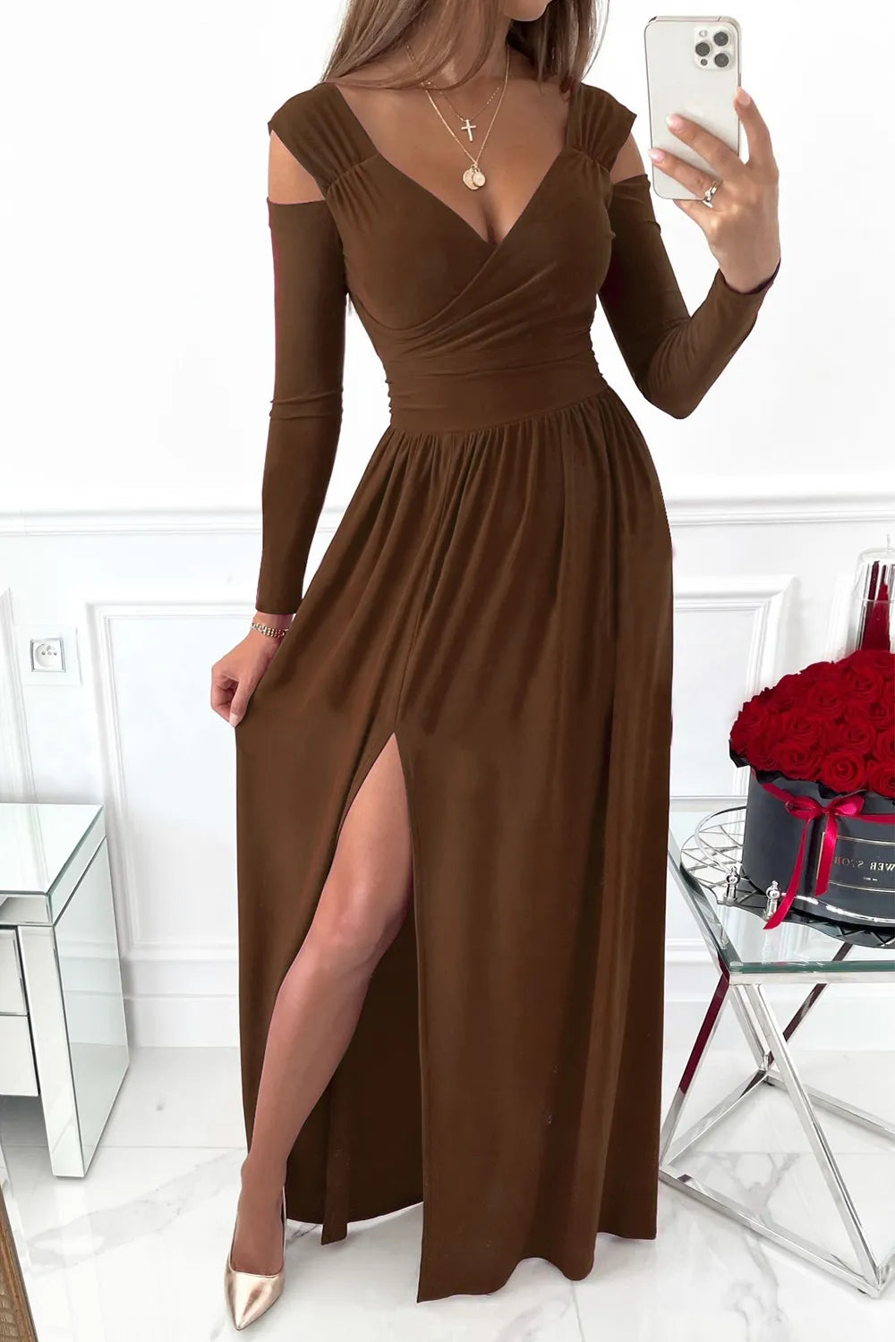 New sexy off shoulder dress for women