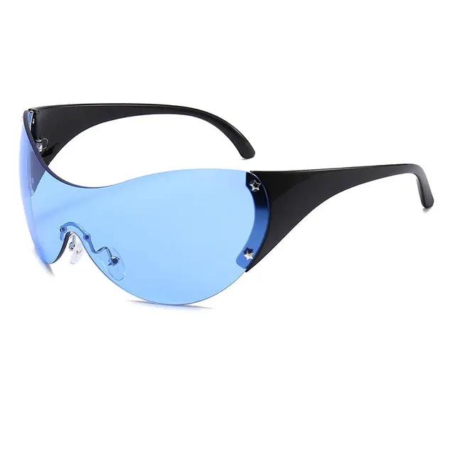 Big round glasses, fashionable large frame goggles, personalized sunglasses by eprolo