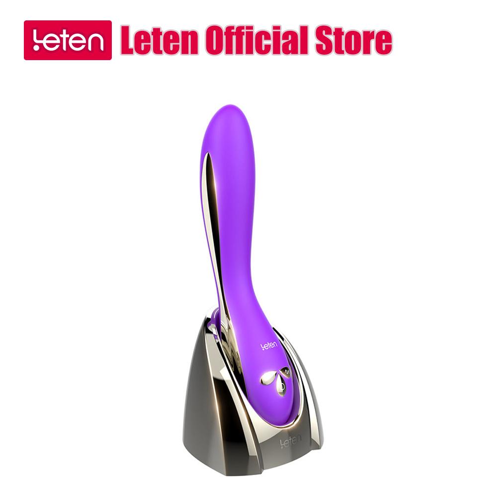 LETEN Sex Toy for Women Multi Speed Electronic Waterproof Vibrator Vibration With 10 Pulsating Patterns