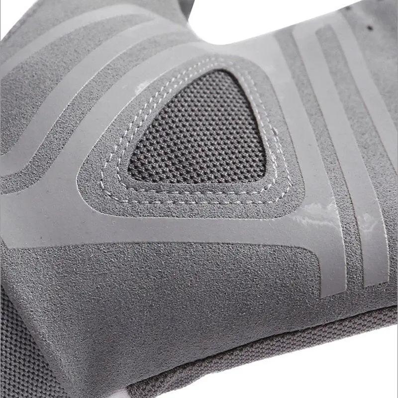 eprolo professional gym gloves for women, gray breathable half-finger design for weightlifting