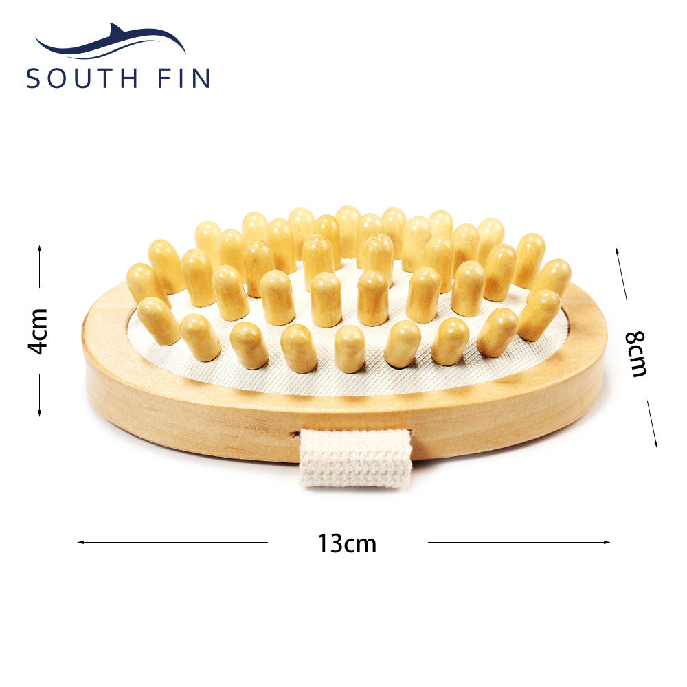 Hemu Massage Brush Handleless South Fin Body Massage Care Brush Body Brush