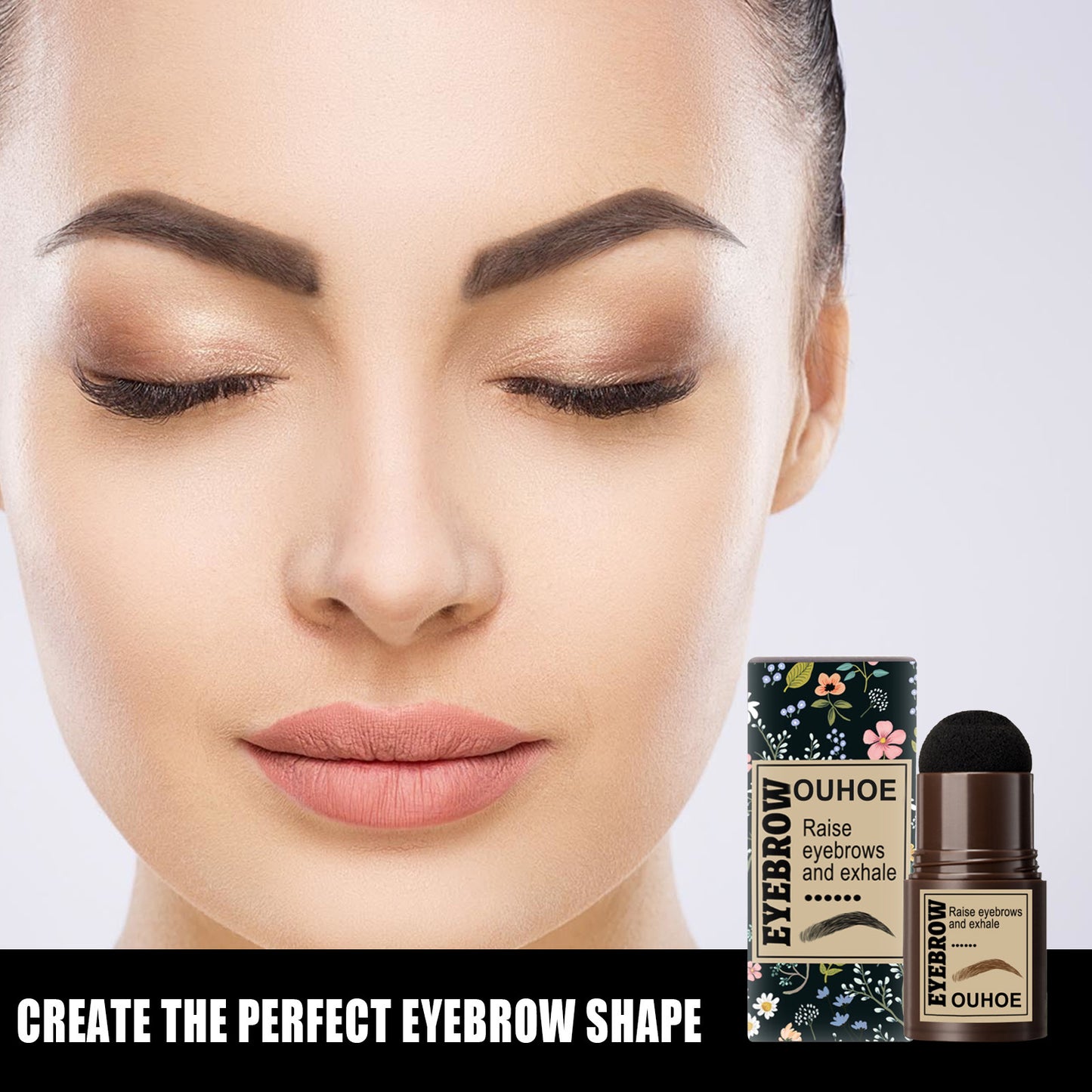 Seal Eyebrow Powder Stick Eyebrow Printing Thrush Lazy Hairline Repair Shadow Powder