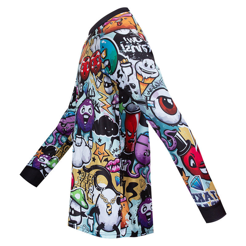 Long Sleeve Men's Jersey Motocross Shirt