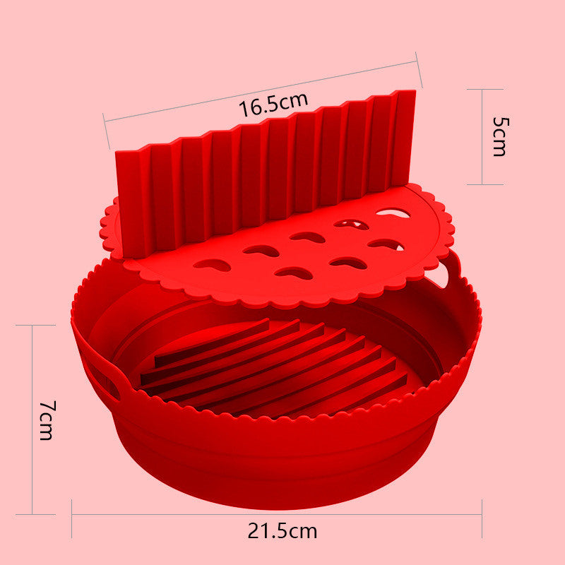 Air Fryer Silicone Pot multi-function lining frying pan baking pan