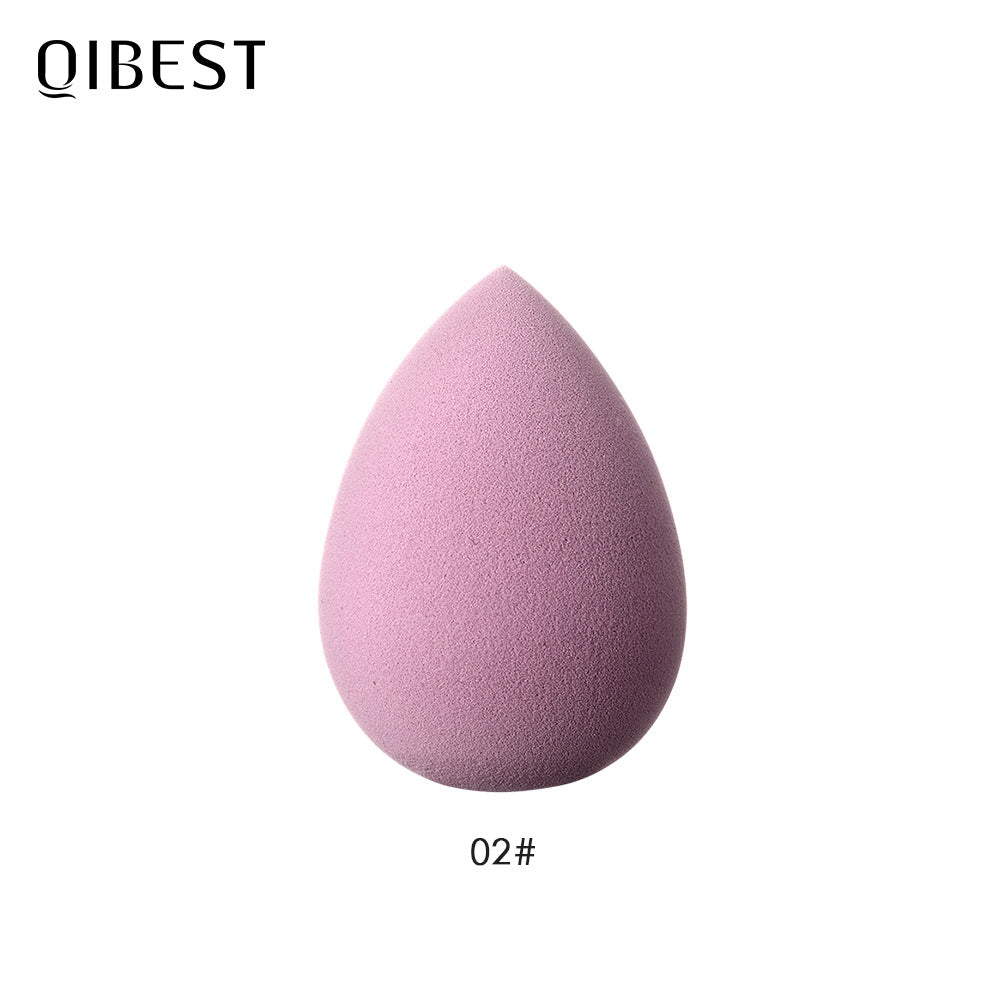 QIBEST Beauty Egg Sponge Puff Wet and Dry Do Not Eat Powder Beauty Egg Foundation Liquid Makeup Egg