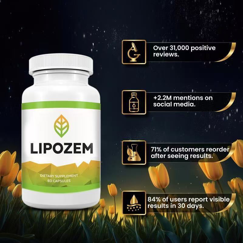 60 capsules of levorotatory LIPOZE liposomes