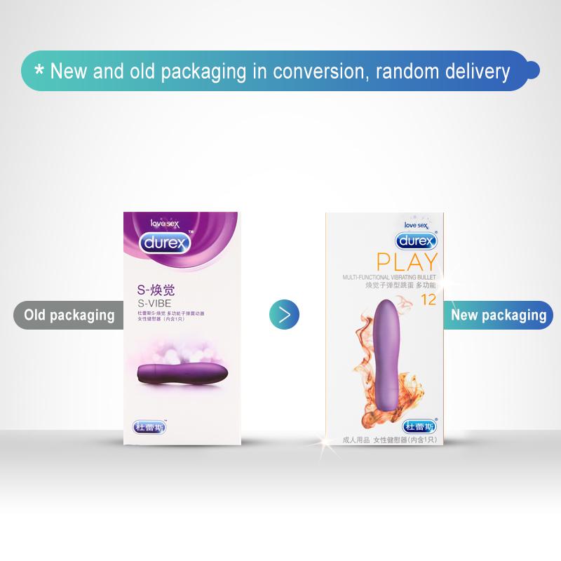 Durex Multi-functional Bullet Vibrator Waterproof G-Spot Bullet Clitoral Stimulation Intimate Goods Adult Sex Toys for Women