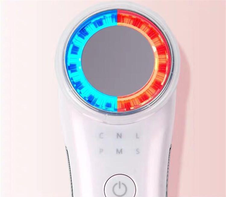 The New Ultrasonic Beauty Instrument Face Cleaning And Tightening Photon Skin Rejuvenation Instrument Home Beauty