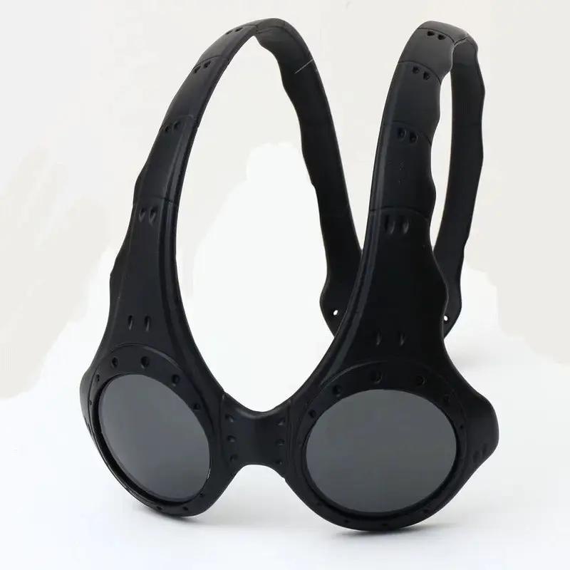 Unisex Over - The - Top Sunglasses. Ideal for outdoor cycling and sports. Fashionable retro - style metal - framed glasses. by eprolo