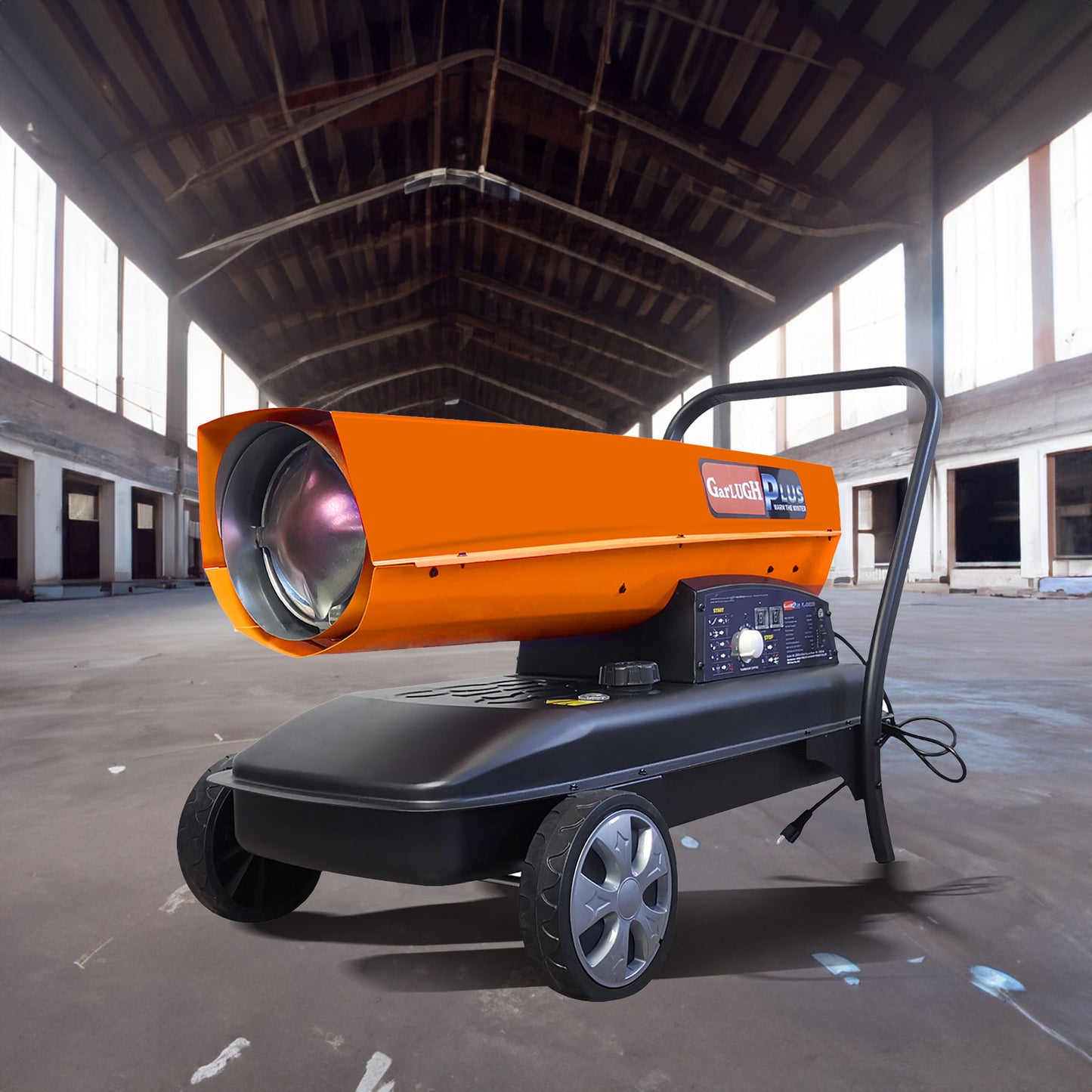 Diesel Heater with Thermostat Control and Overheat Protection for Jobsite Garage Construction Site and Farm