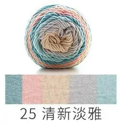 Rainbow Dyed Yarn