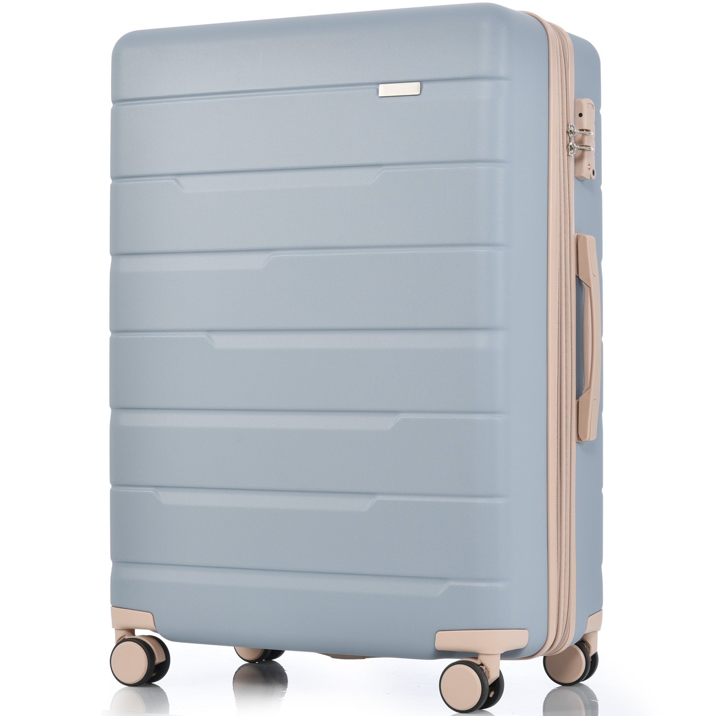 Luggage Sets 3 Piece Suitcase Set 20/24/28 Light Blue