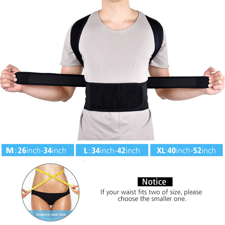 HailiCare Anti-Hunchback Correction Belt Adult Posture Correction Instrument Posture Corrector