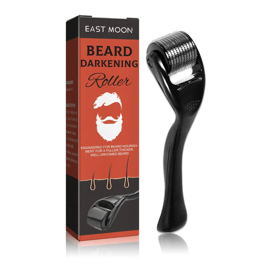 Beard Bushy Roller, Strong Root Moistens Soft Light For Men Nourishing Bushy Growing Beard Comb by eprolo