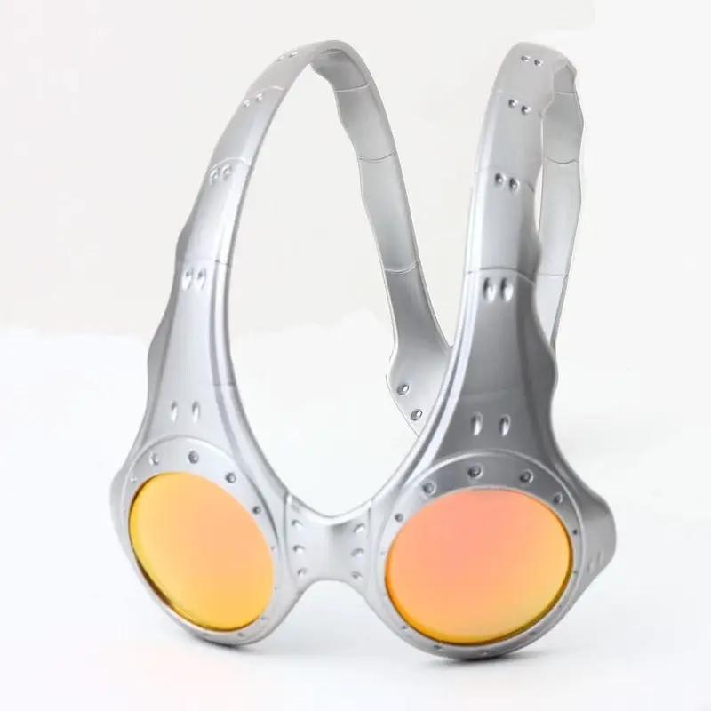 Unisex Over - The - Top Sunglasses. Ideal for outdoor cycling and sports. Fashionable retro - style metal - framed glasses. by eprolo