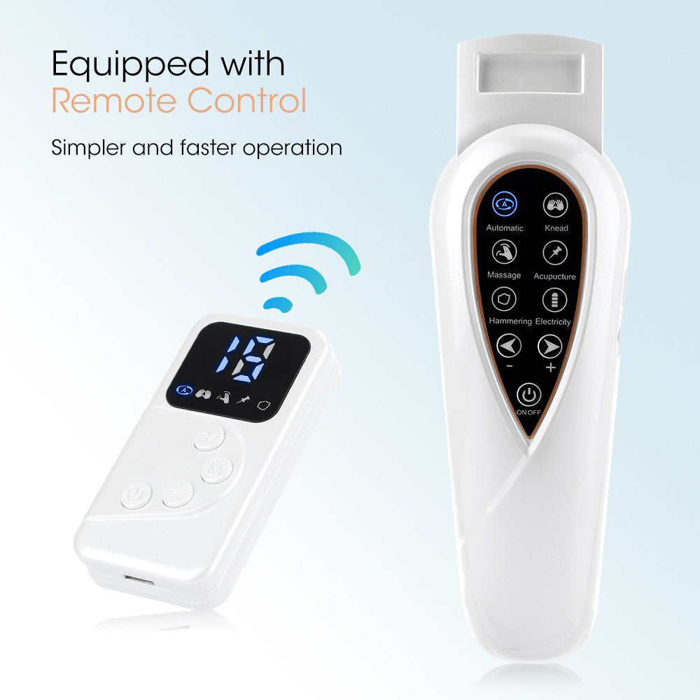 Remote Control Micro Current Color Light Face Slimmer With Five Modes Patch Pulse Massager EMS Tight Lift V-Face Instrument