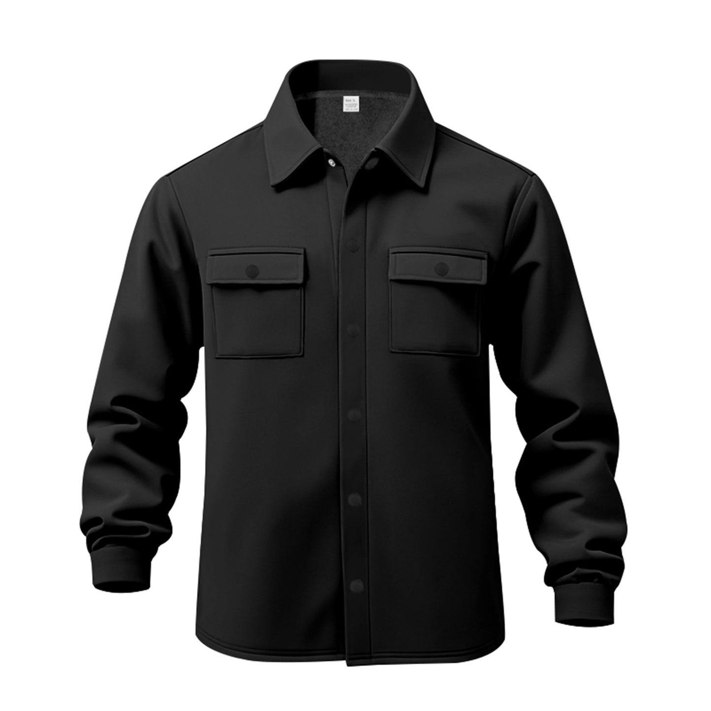 American casual men's single breasted solid color casual jacket for men